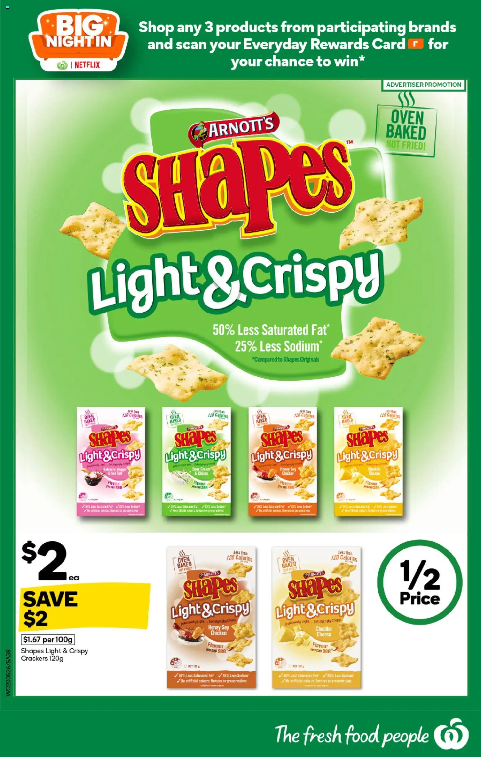 Woolworths catalogue - valid from 20.05.2026 | Page: 36 | Products: Crackers, Cheese, Chicken, Vinegar