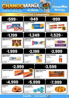Vista previa Changomas ofertas válido desde el 26.05.2026 | Página: 2 | Productos: Panadería, Dulce de leche, Torta, Turrón