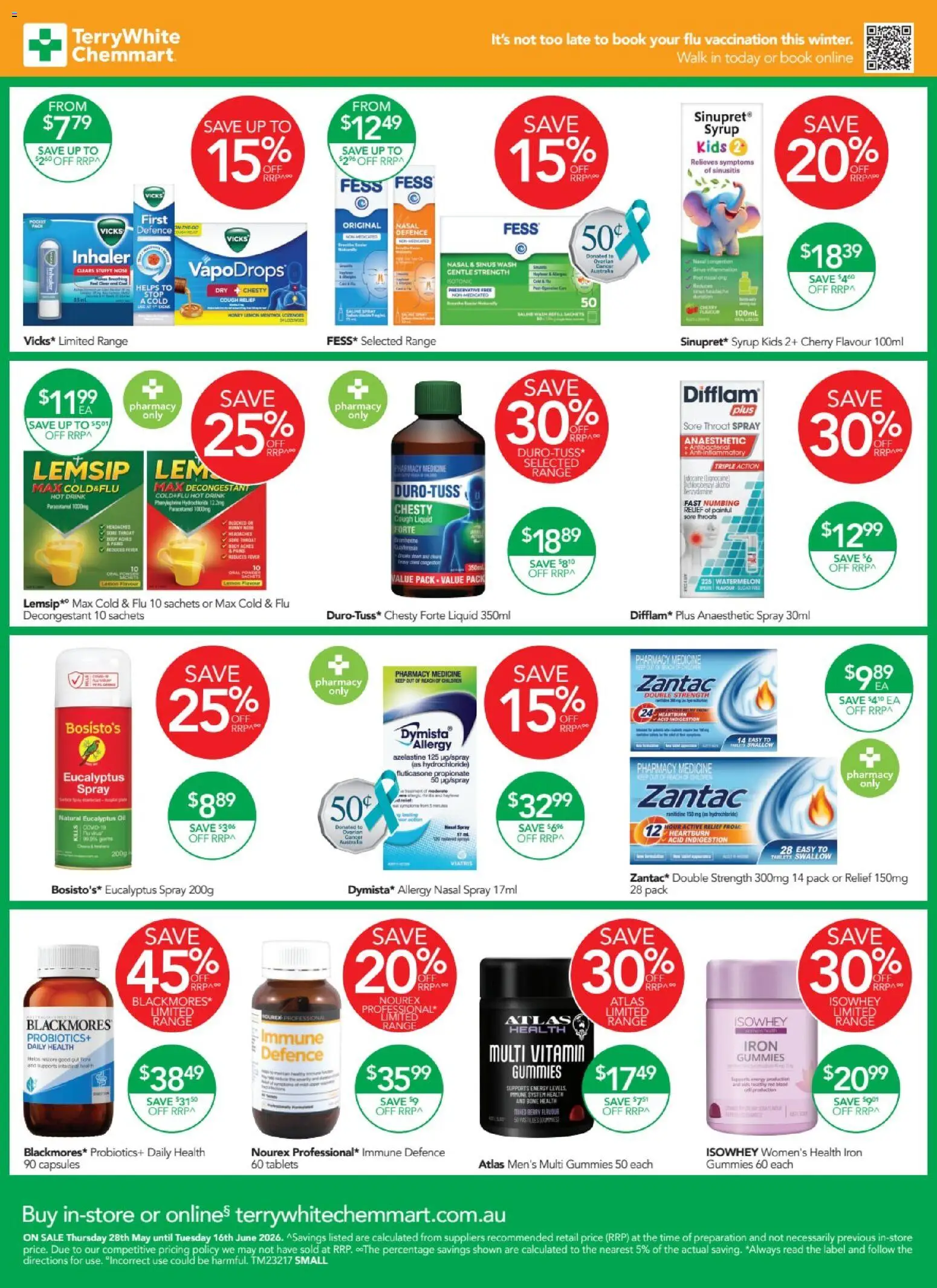 Terry White catalogue - valid from 28.05.2026 | Page: 2 | Products: Watermelon, Nasal spray, Iron, Sinus