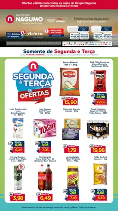 Nagumo ofertas Segunda e Terça - Pré-Visualização do folheto da loja Nagumo, válido de 31/08/2026