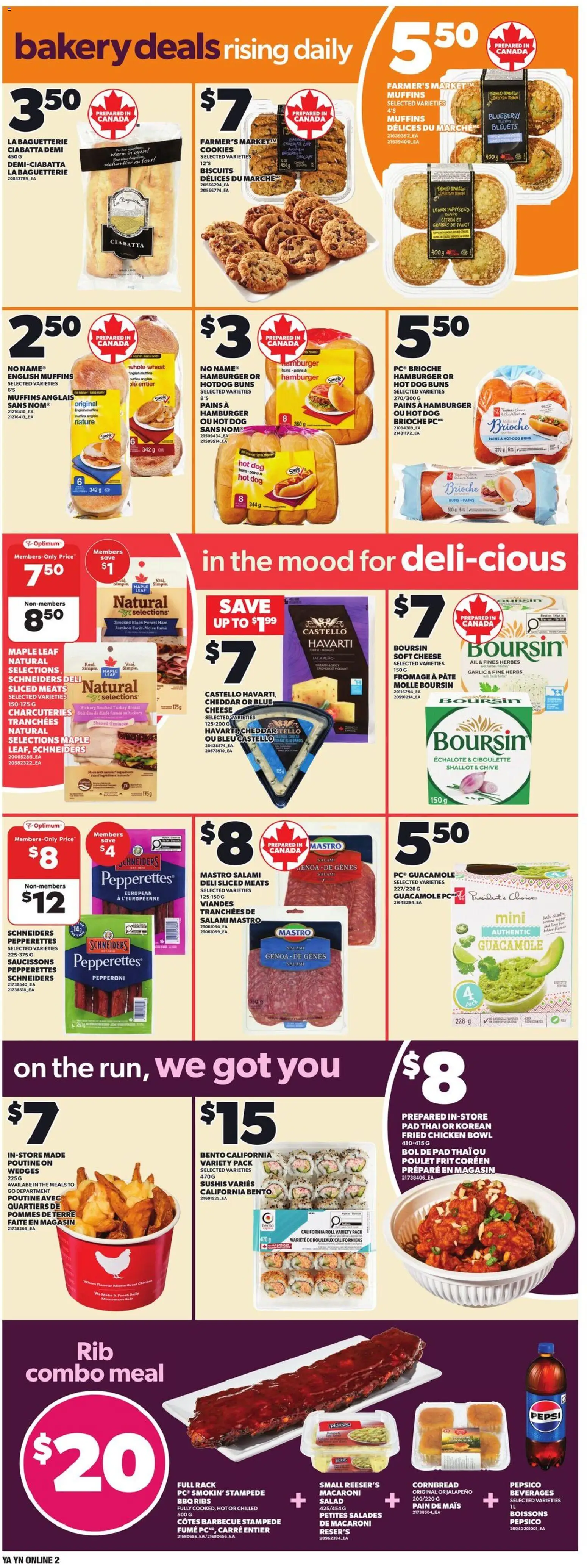 Independent Grocer flyer valid from 04.06.2026 | Page: 4 | Products: Cookies, Salad, Bakery, Cheese