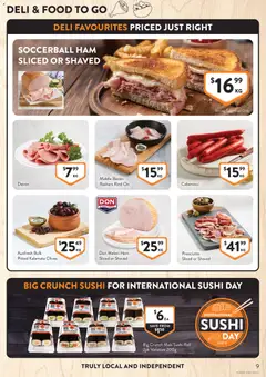 Preview of Foodworks catalogue - valid from 17.06.2026 | Page: 9 | Products: Bacon, Ham, Chicken, Avocado