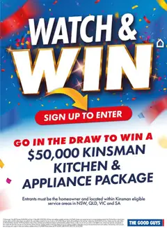 Preview of The Good Guys Kitchen - valid from 03/09/2026 | Page: 2 | Products: Watch, Appliance