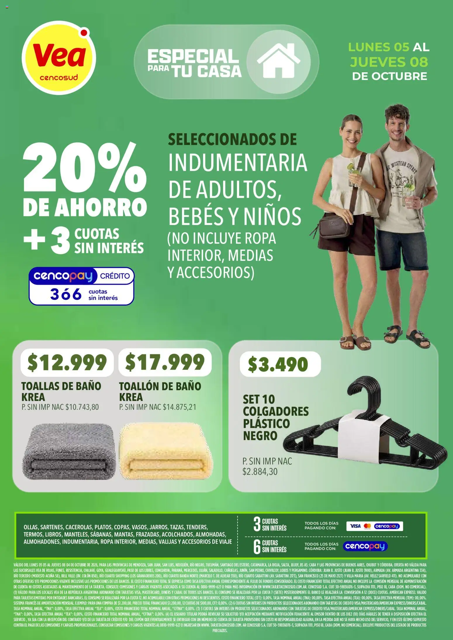 Vea - Especial para tu casa │ válido desde el 05/10/2026 | Página: 8