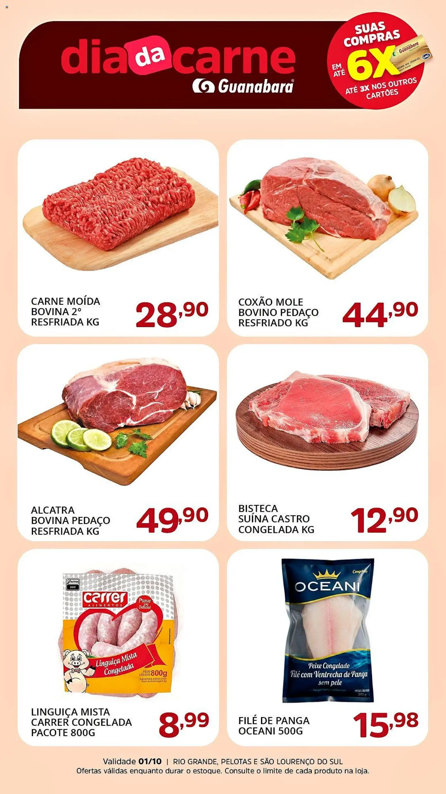 Supermercado Guanabara Folheto - válido de 01/10/2026 | Página: 1