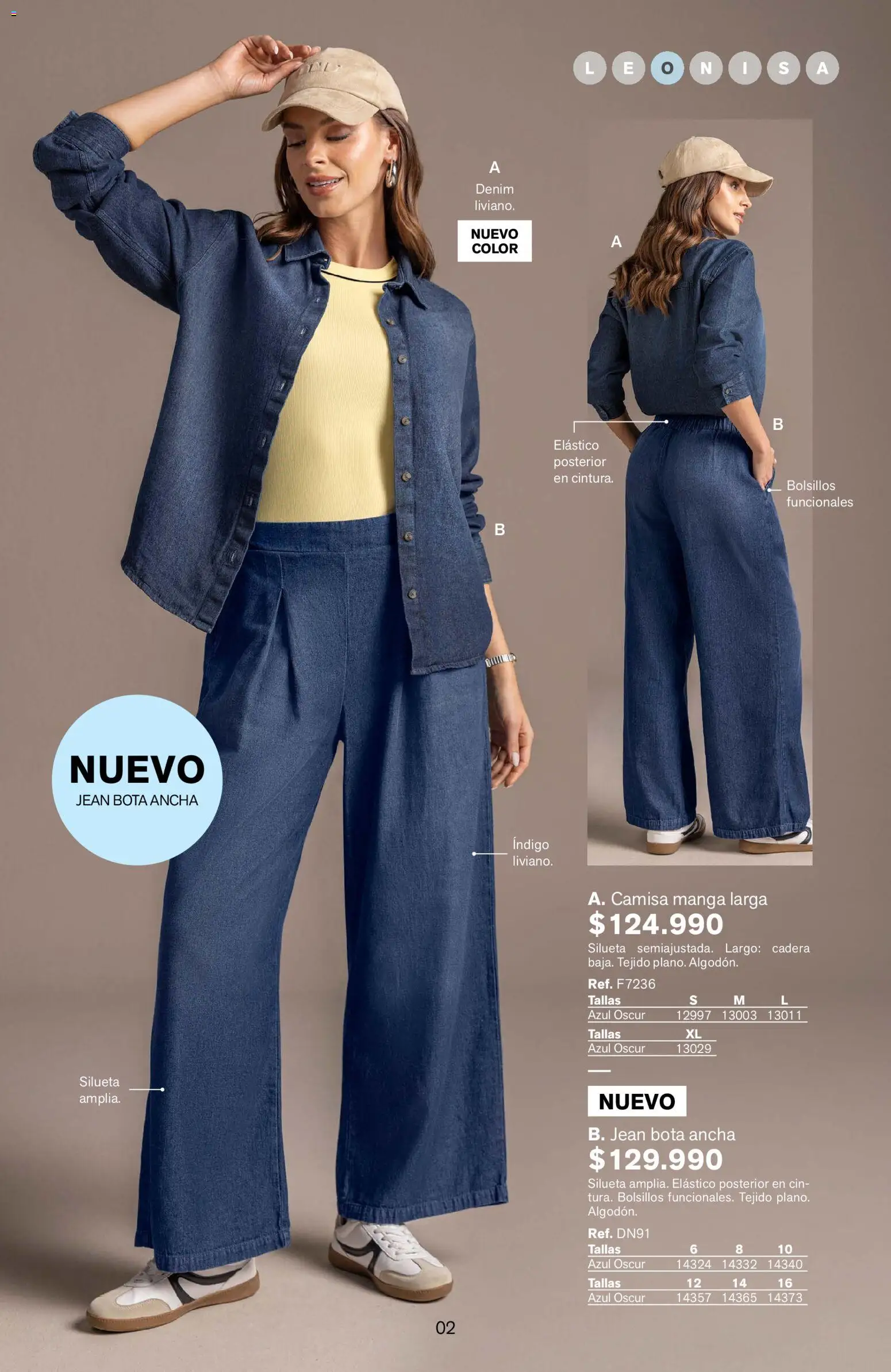 Leonisa revista - valida desde el 15/07/2026 | Página: 2 | Productos: Jean, Camisa