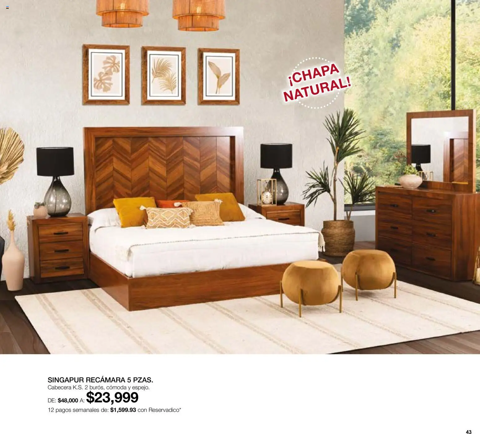 Nuevas ofertas de Muebles Dico válidas en toda la República Mexicana desde el 01/08/2026. ¡Encuentra las mejores ofertas en Muebles Dico catálogo! | Página: 43 | Productos: Cabecera