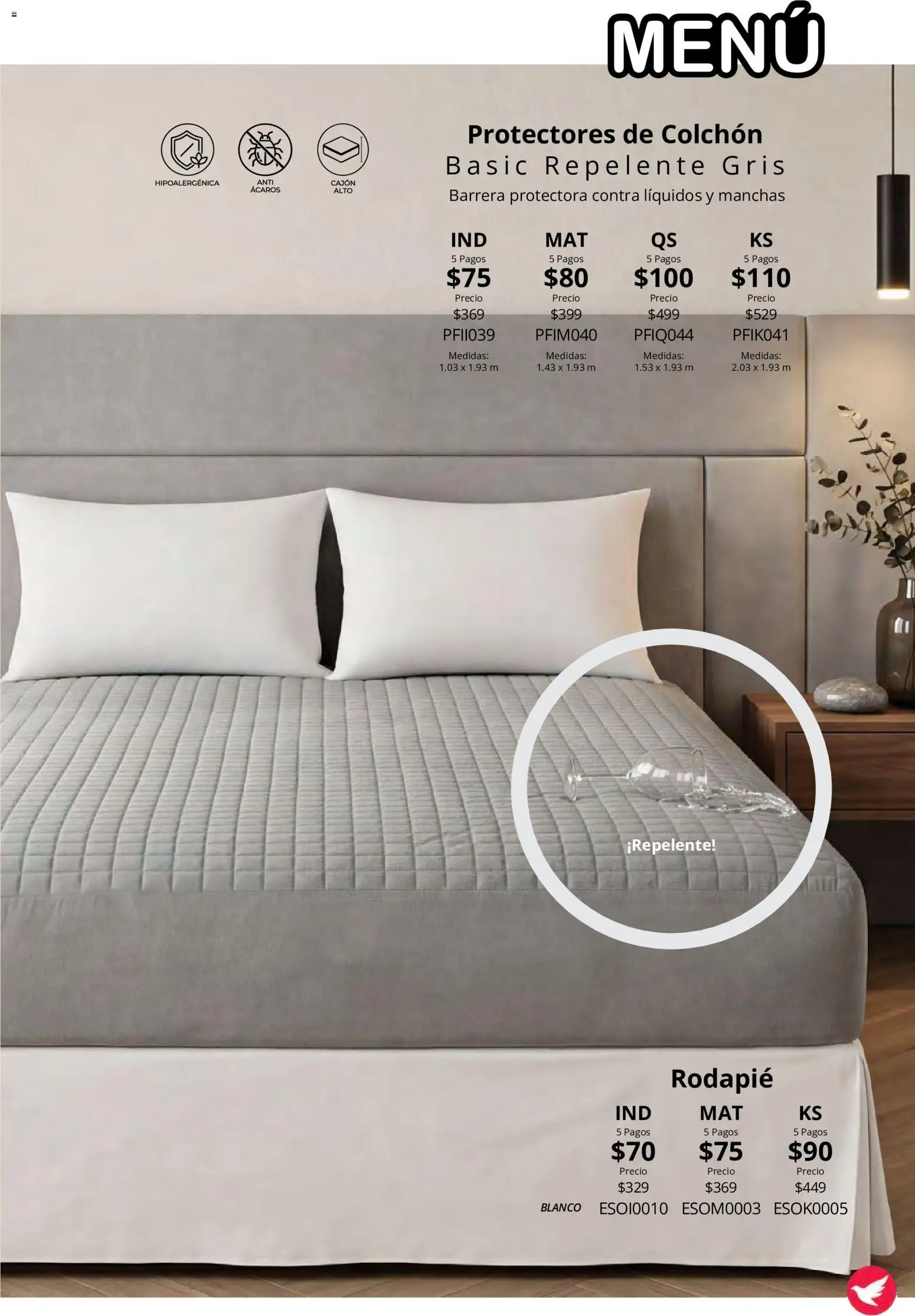 Nuevas ofertas de Colchas Concord válidas en toda la República Mexicana desde el 15/10/2026. ¡Encuentra las mejores ofertas en Colchas Concord catálogo! | Página: 139