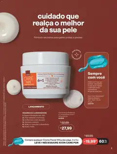 Avon folheto - Campanha 09 - Pré-Visualização do folheto da loja Avon, válido de 21.05.2026 | Página: 3 | Produtos: Necessaire, Revista, Creme
