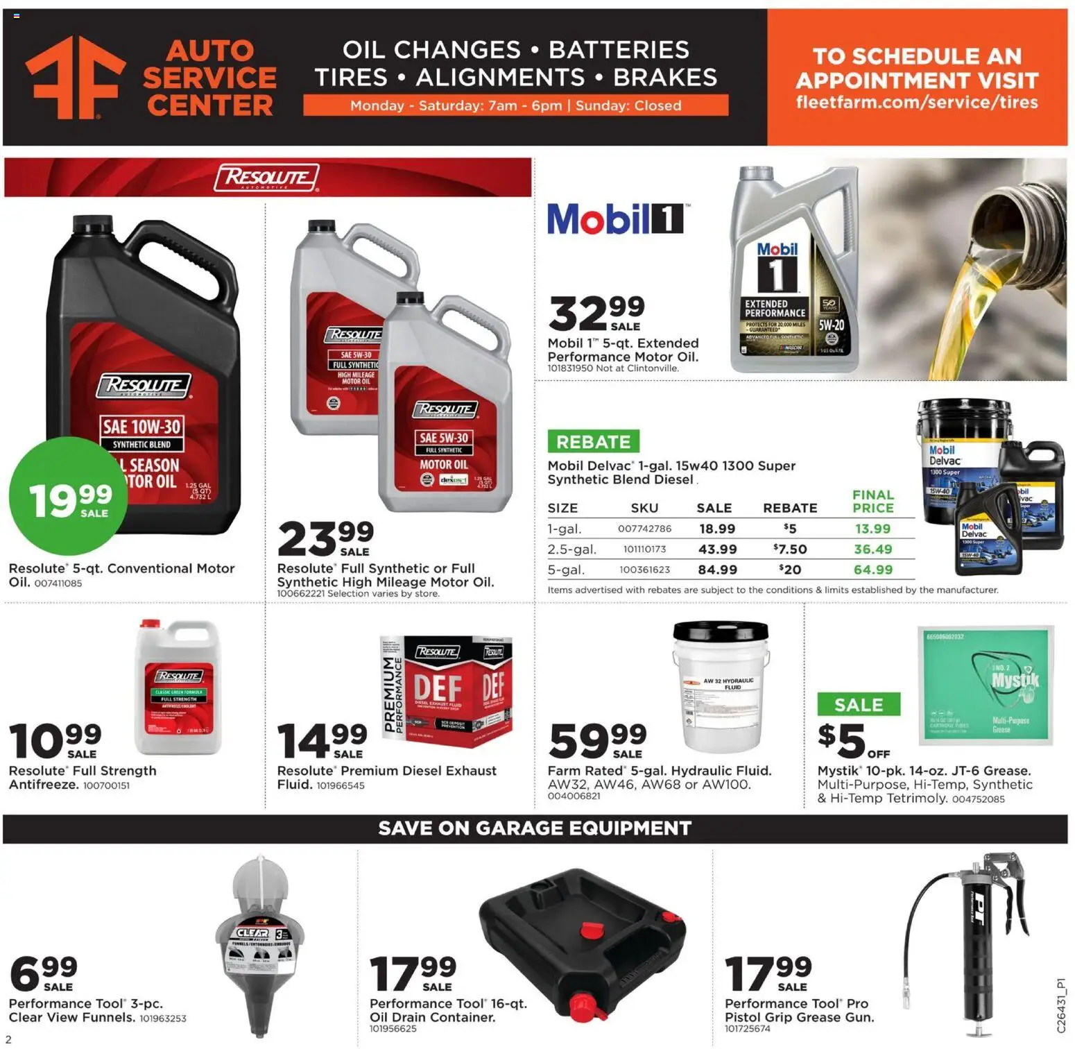 Mills Fleet Farm Weekly Ad - valid from 10/19/2026 | Page: 3