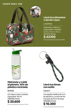 Vista previa Catálogo Natura Ciclo 7 válido desde el 06.05.2026 | Página: 271 | Productos: Botella, Llavero