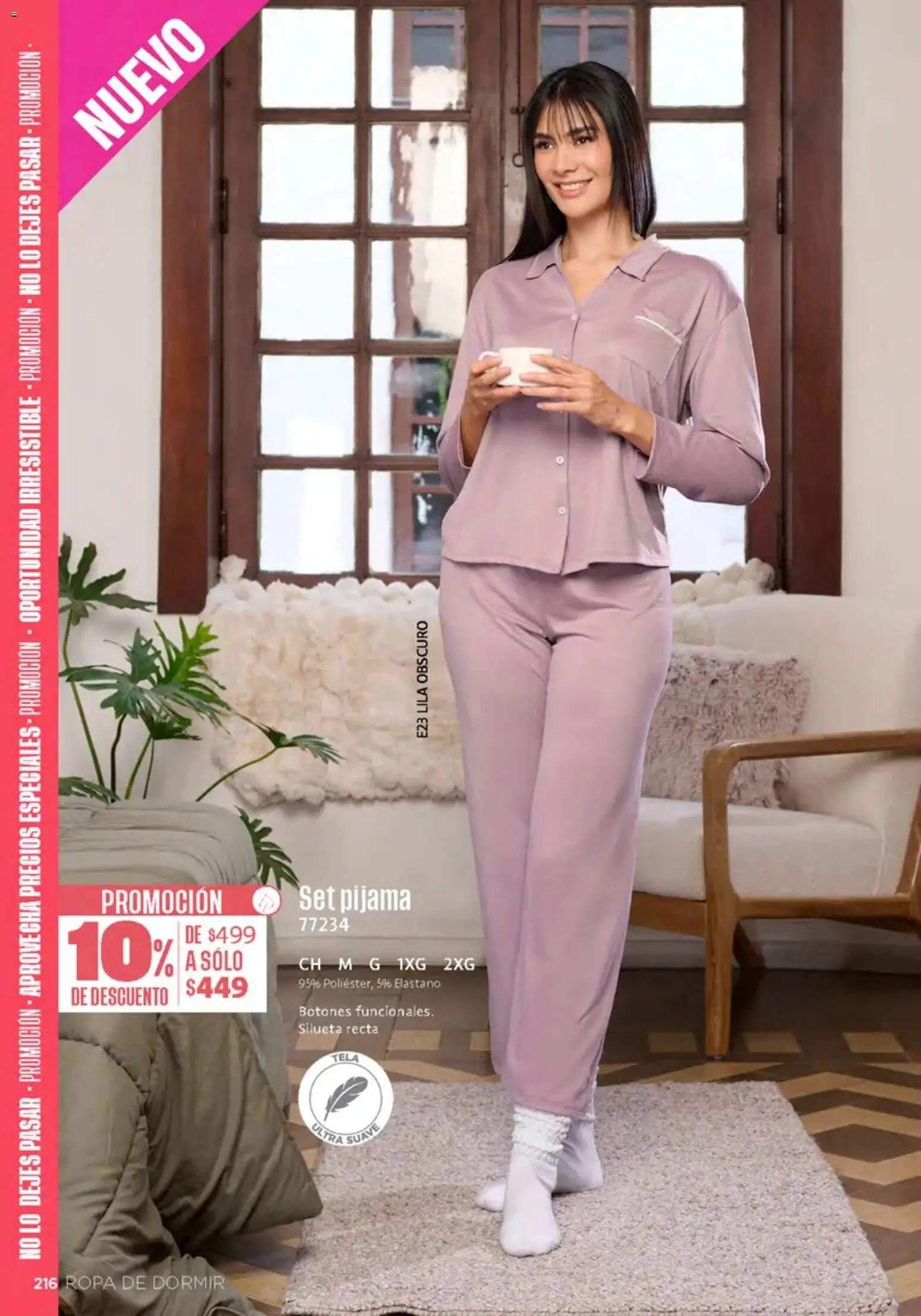 Nuevas ofertas de Ilusión válidas en toda la República Mexicana desde el 01/10/2026. ¡Encuentra las mejores ofertas en Ilusión catálogo Invierno! | Página: 218 | Productos: Pijama, Ropa