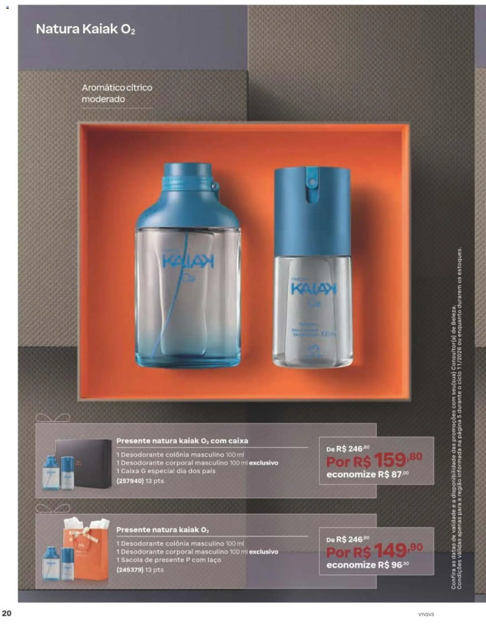 Natura Folheto - válido de 29/06/2026 | Página: 20 | Produtos: Desodorante, Caixa