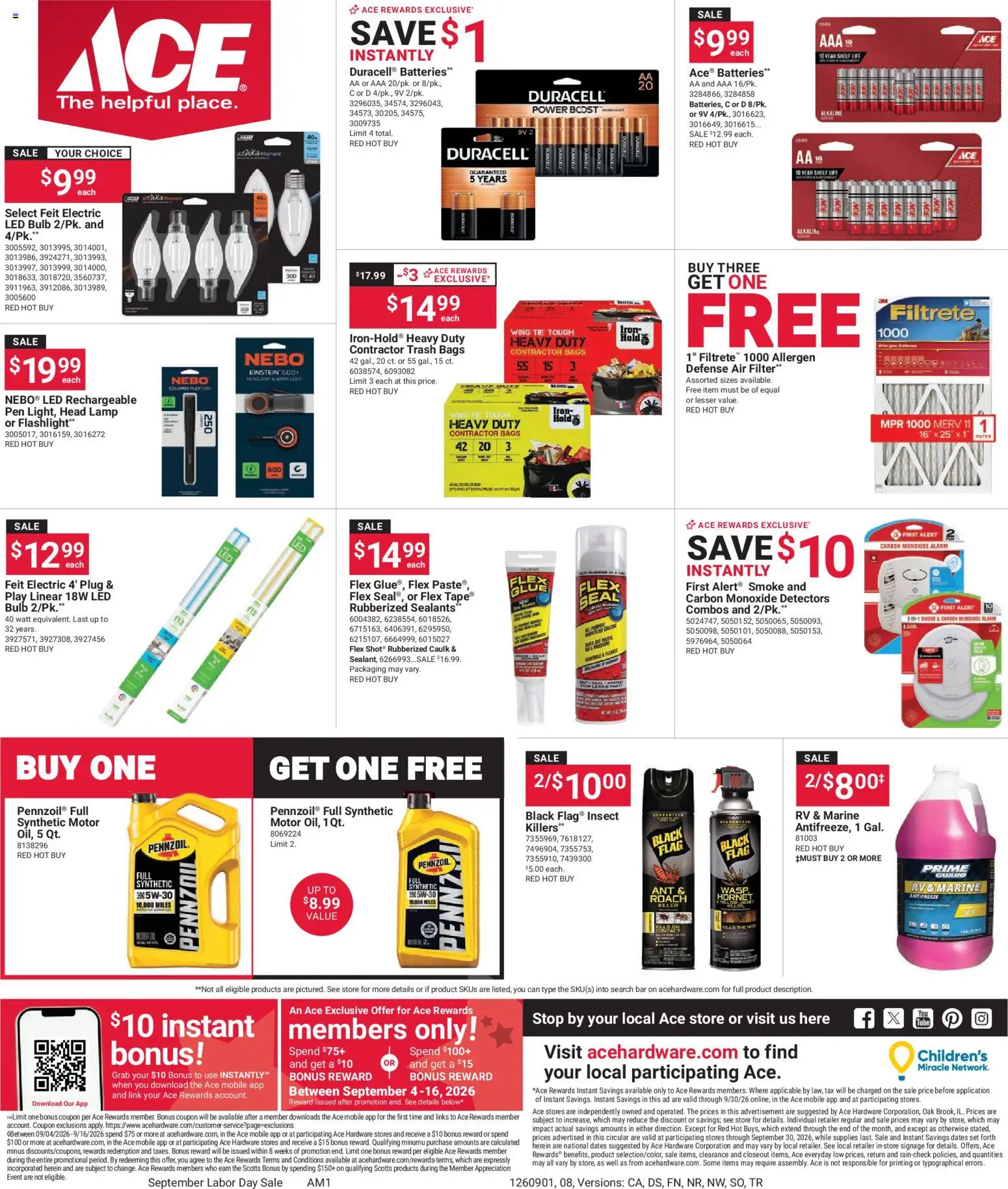 ACE Hardware Weekly Ad - valid from 09/01/2026 | Page: 9