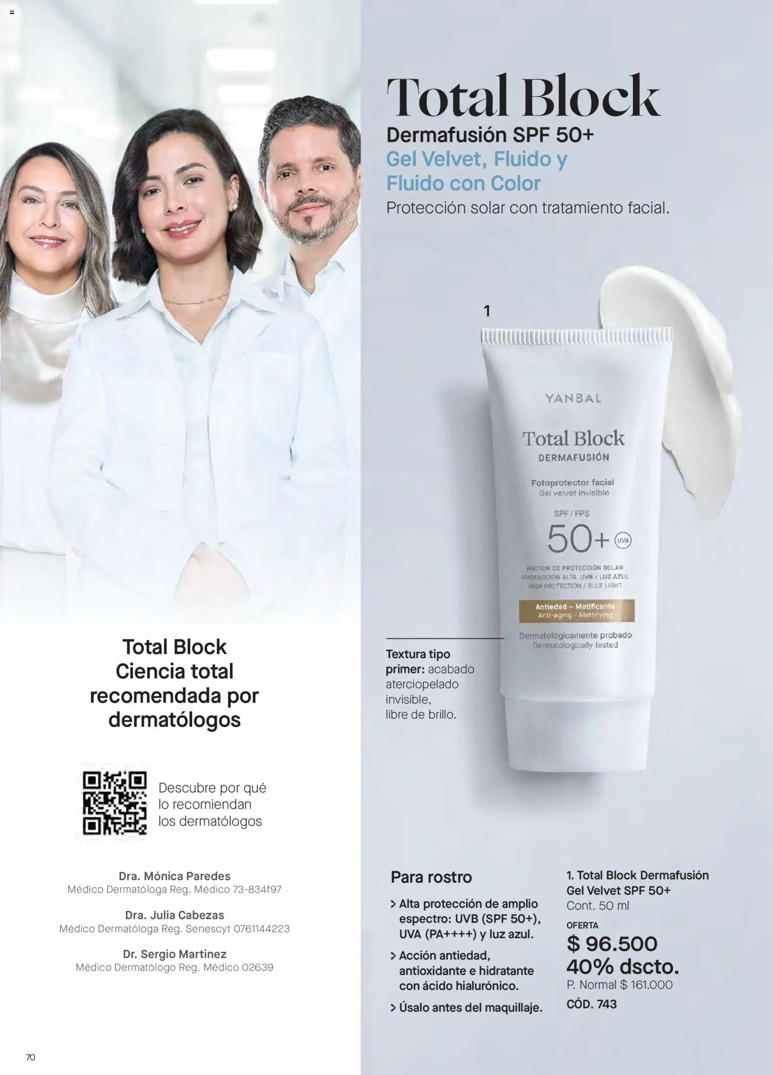 Yanbal revista - valida desde el 18/07/2026 | Página: 70 | Productos: Uva