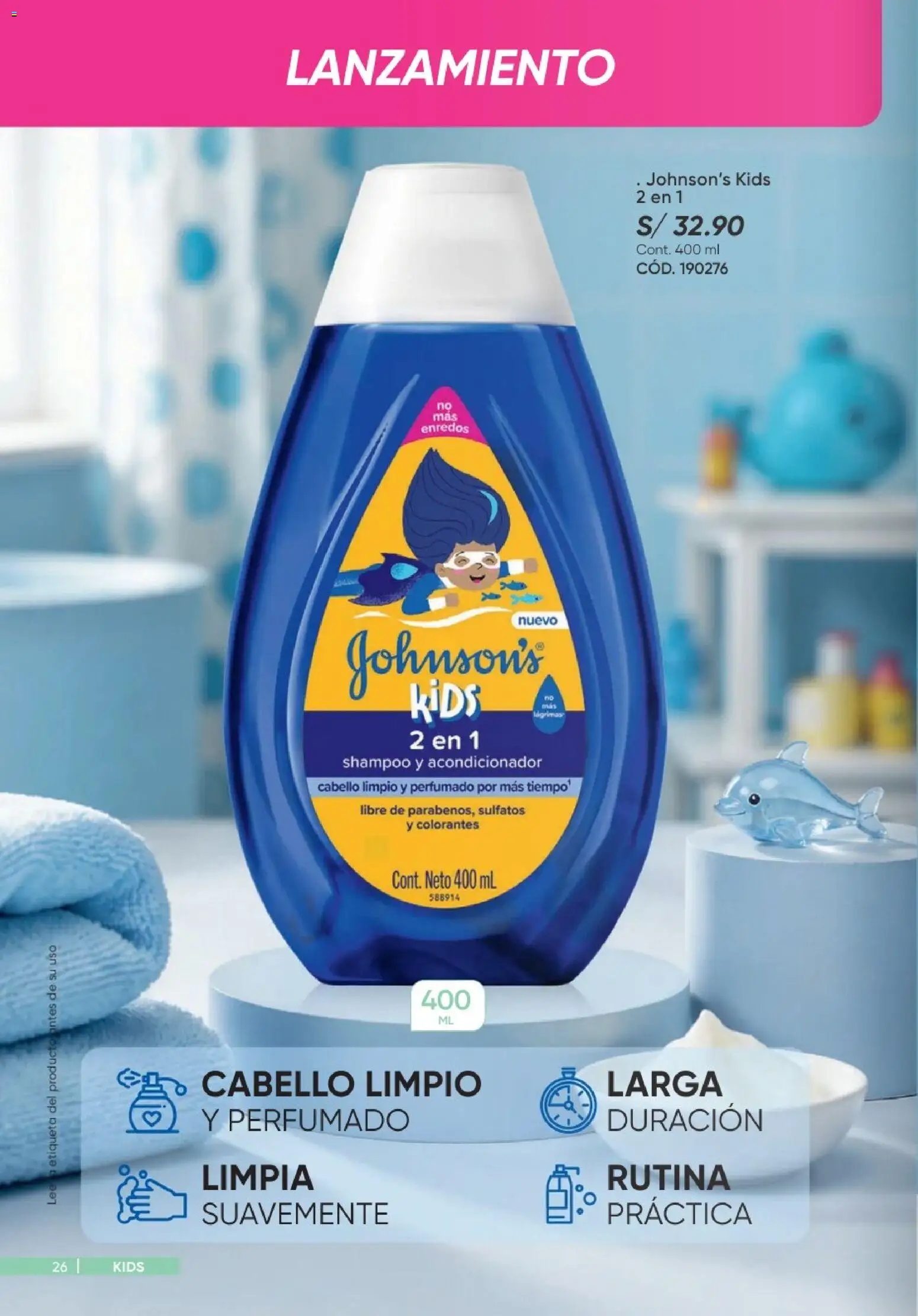 Catálogo Azzorti válido desde 20/09/2026 | Página: 26 | Productos: Shampoo, Acondicionador