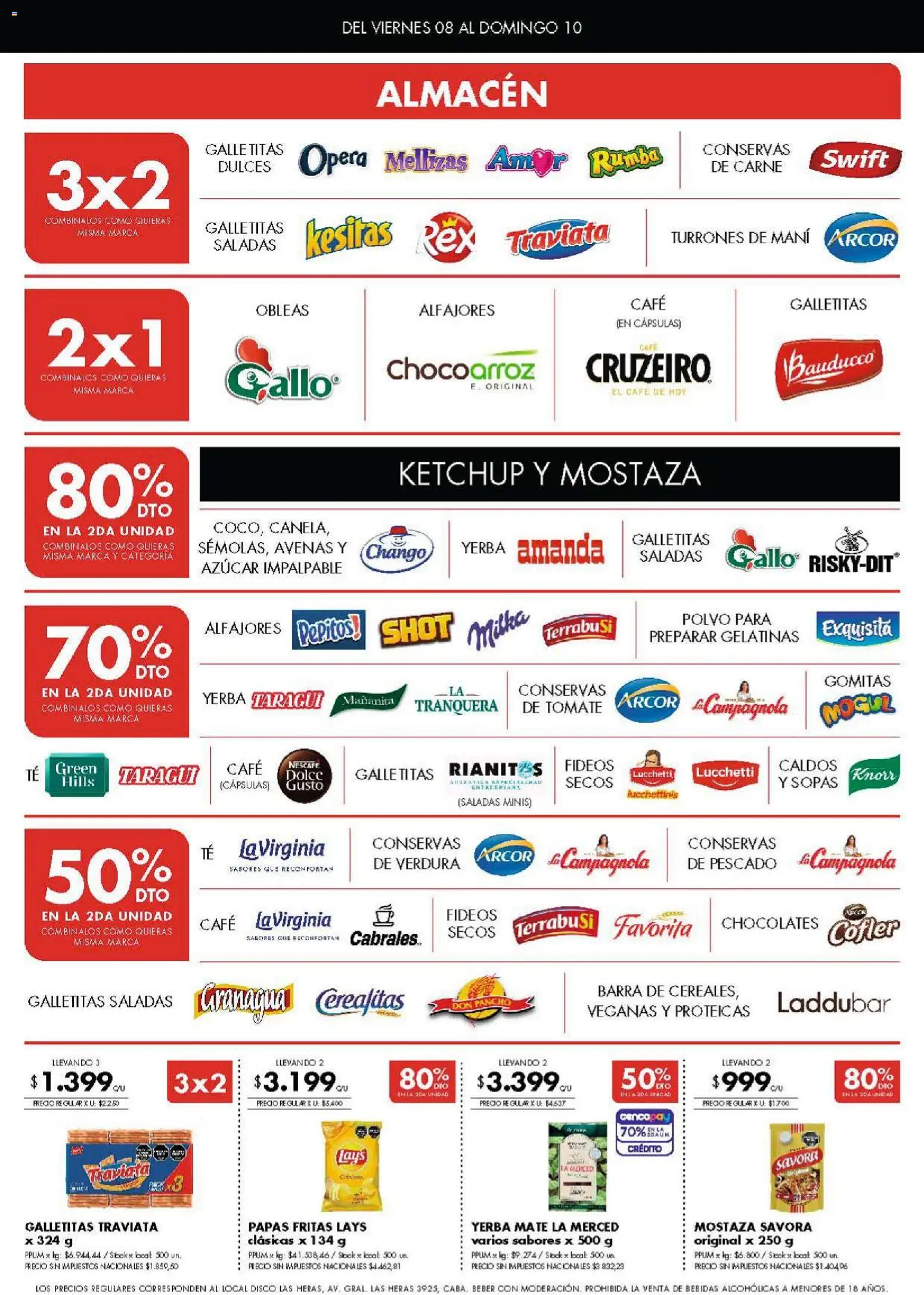 Disco - Superofertas │ válido desde el 08.05.2026 | Página: 2 | Productos: Mate, Galletitas, Pescado, Café