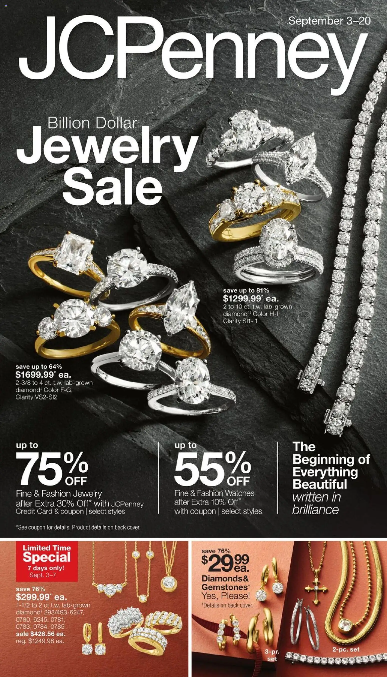 JCPenney Jewelry Sale - valid from 09/03/2026 | Page: 1 | Products: Watches