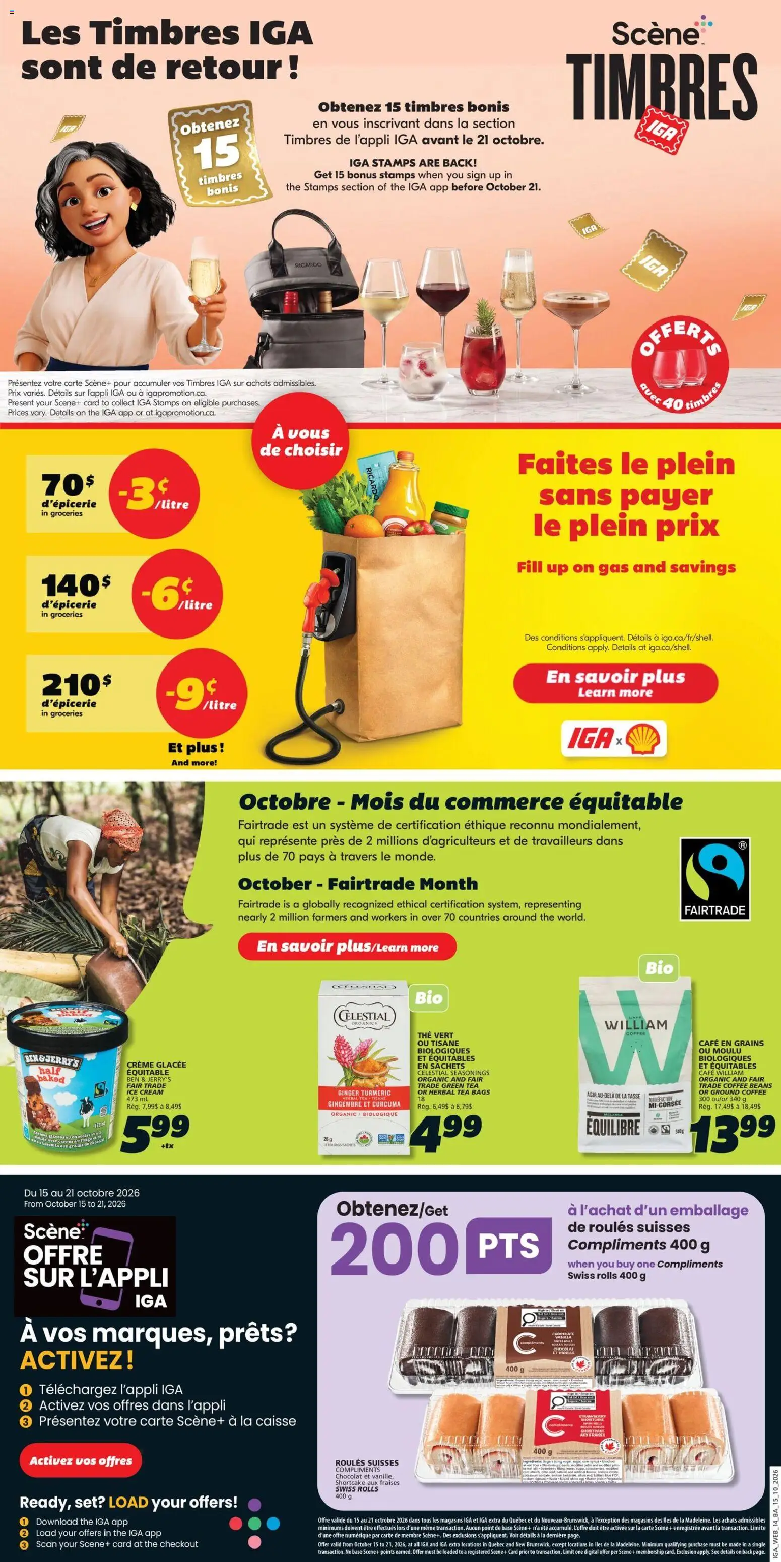 IGA flyer valid from Oct 15, 2026 | Page: 17