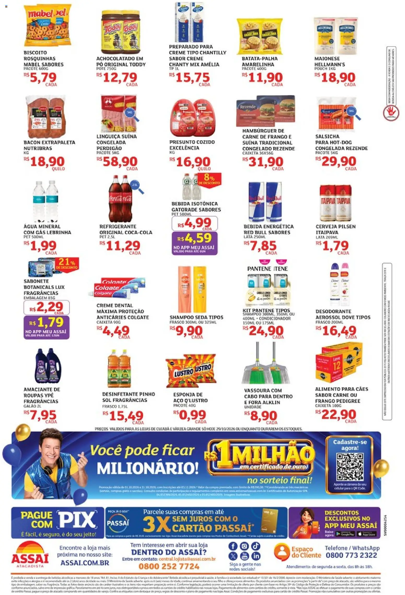 Assaí Atacadista Folheto - válido de 29/10/2026 | Página: 2