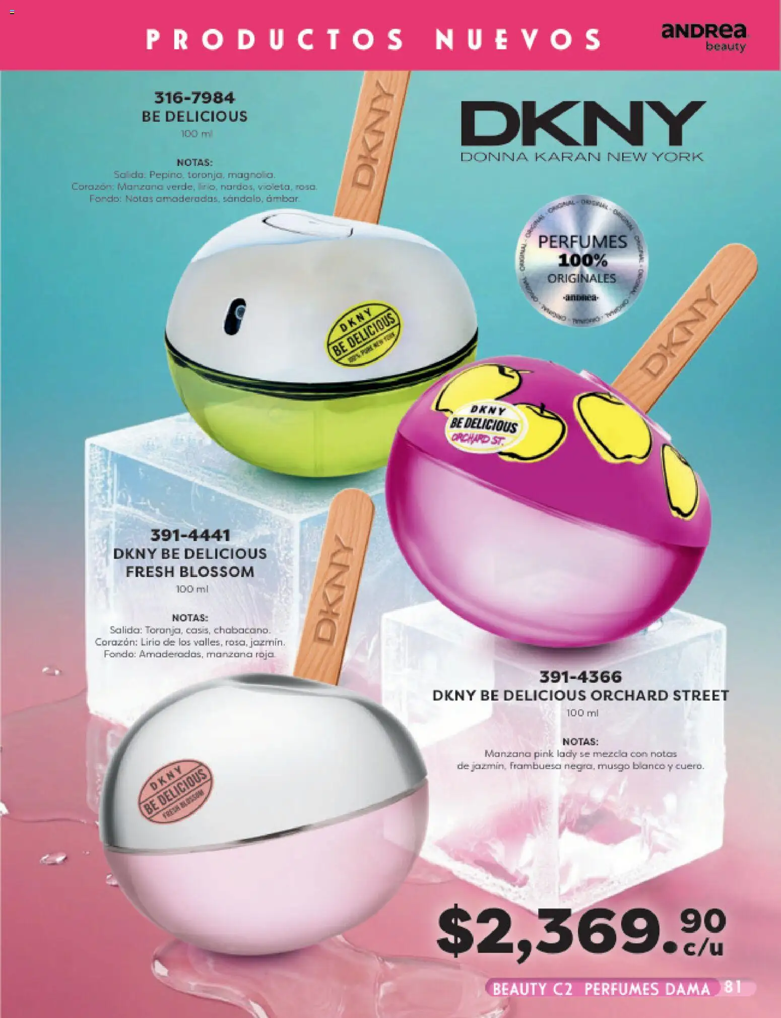 Nuevas ofertas de Andrea válidas en toda la República Mexicana desde el 24.05.2026. ¡Encuentra las mejores ofertas en Andrea catálogo Beauty! | Página: 81 | Productos: Manzana