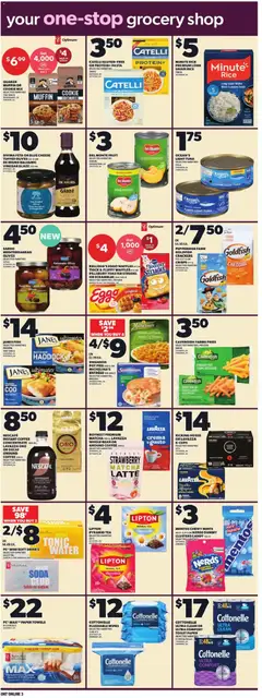 Preview of Loblaws weekly flyer / circulaire from shop Loblaws valid from Jul 2, 2026 | Page: 8 | Products: Rice, Tea, Pasta, Chicken