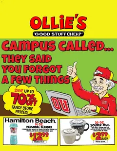 Preview of Ollie's weekly ads valid from 07/14/2026