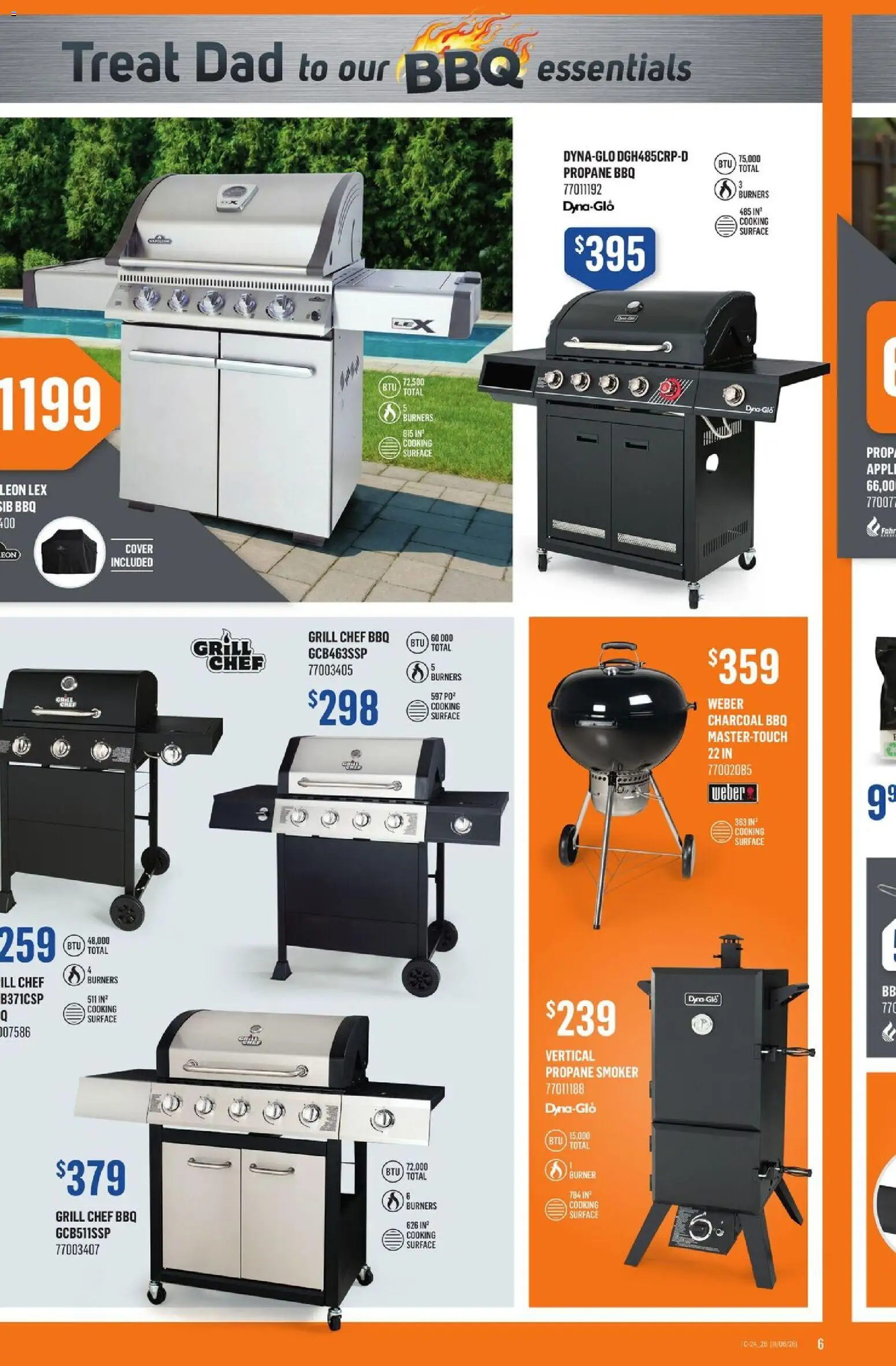 Canac flyer valid from 11.06.2026 | Page: 9 | Products: Grill