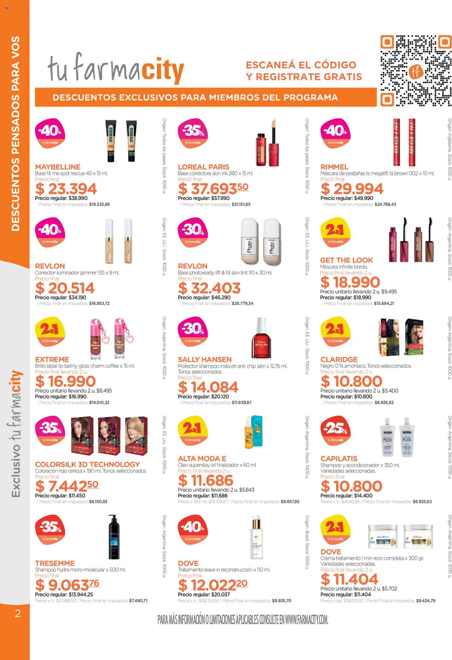 Farmacity catálogo │ válido desde el 22/10/2026 | Página: 2