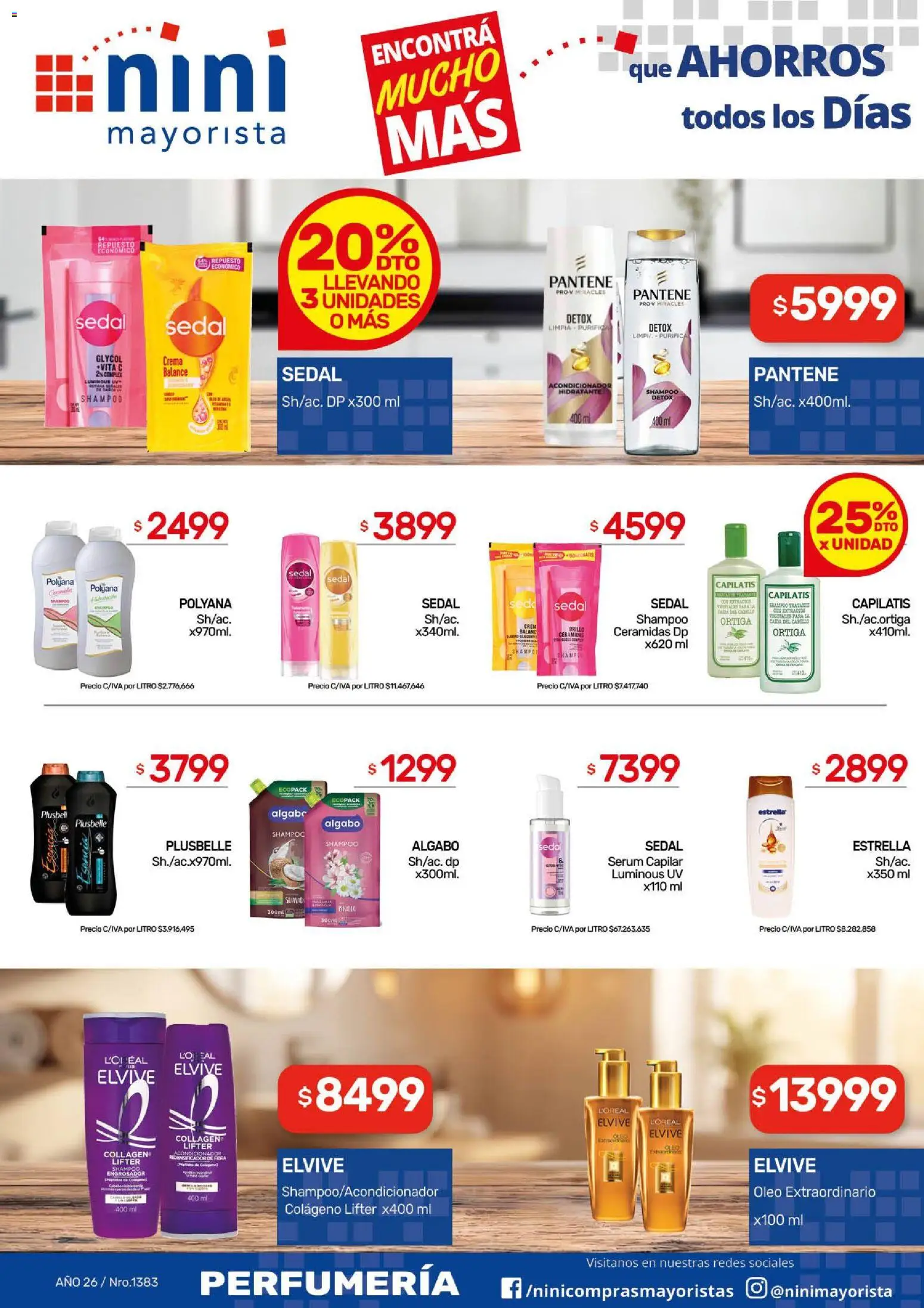 Revista de ofertas NINI Mayorista - Página 2 - Ofertas válidas hasta el 1 de noviembre de 2026