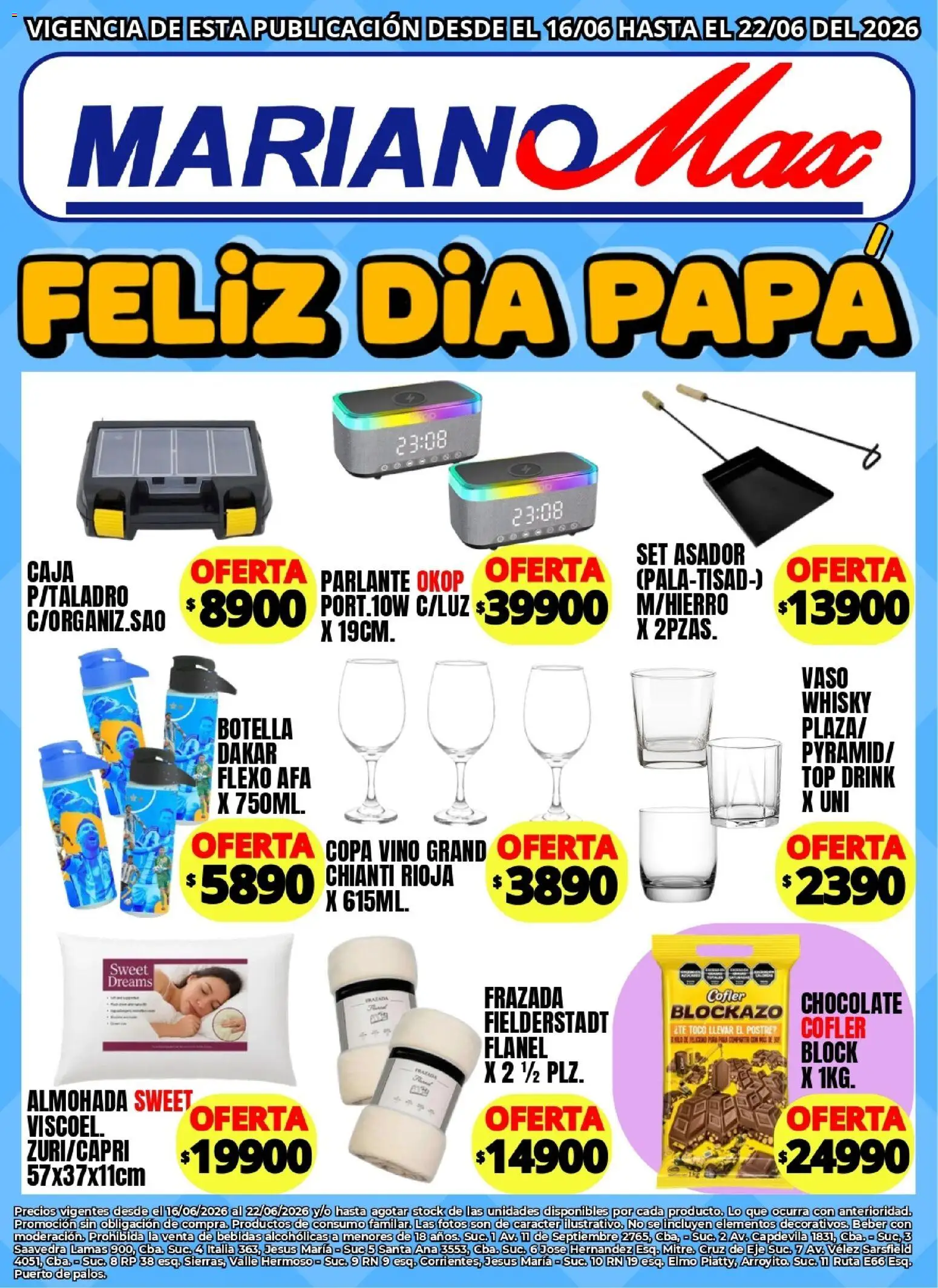 Mariano Max - Catálogo │ válido desde el 16.06.2026 | Página: 7 | Productos: Almohada, Frazada, Caja, Chocolate
