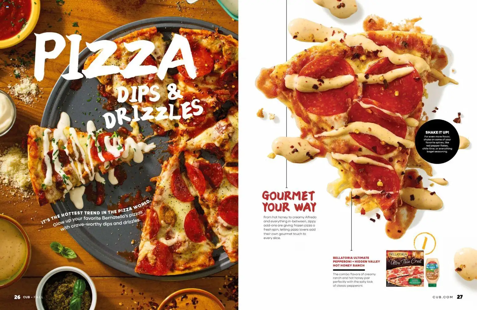 Cub Foods Fall Magazine - valid from 09/13/2026 | Page: 14 | Products: Honey, Pizza, Pepper, Frozen pizza