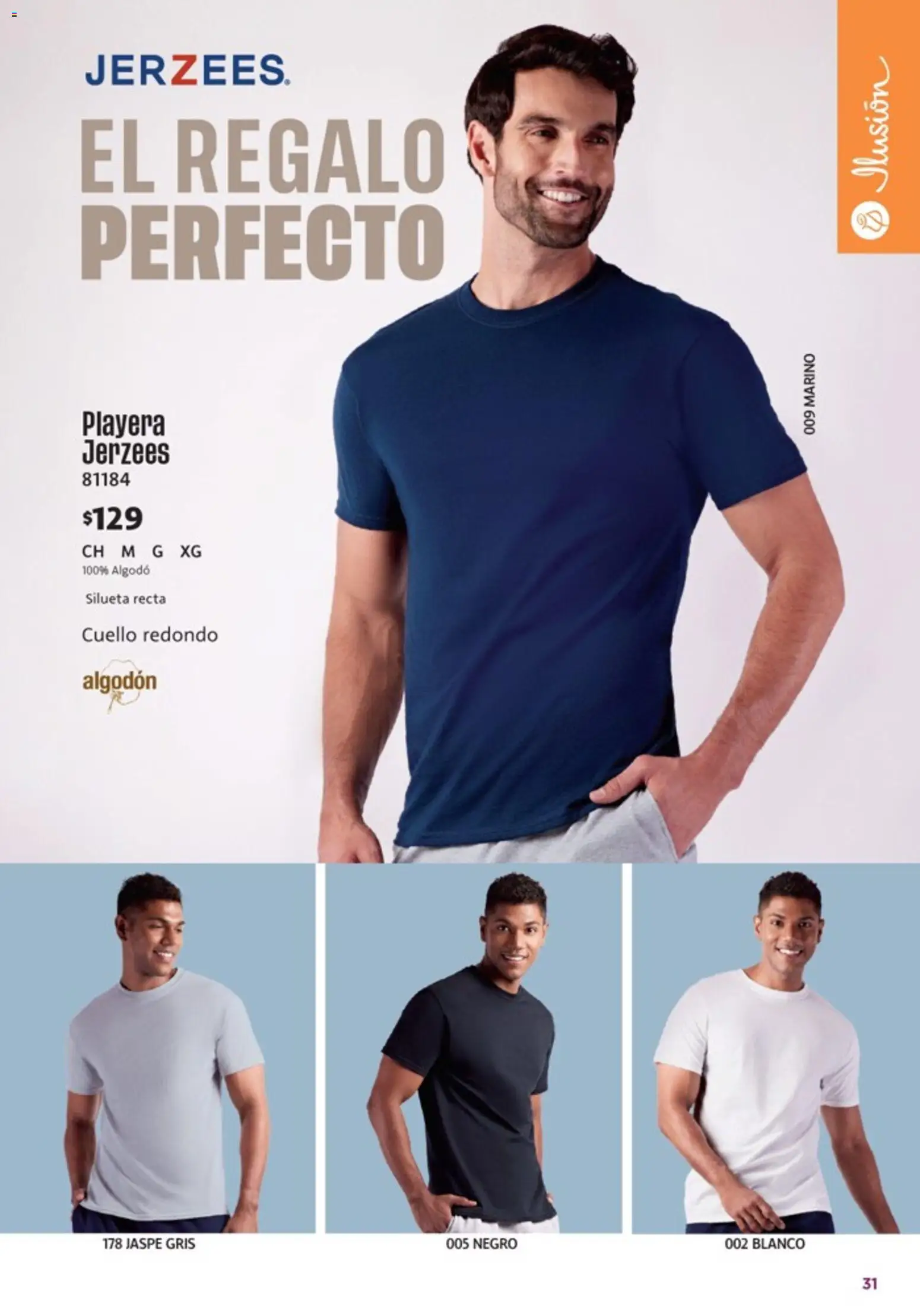 Nuevas ofertas de Ilusión válidas en toda la República Mexicana desde el 01.05.2026. ¡Encuentra las mejores ofertas en Ilusión catálogo Marcas Amigas! | Página: 33 | Productos: Algodón, Playera