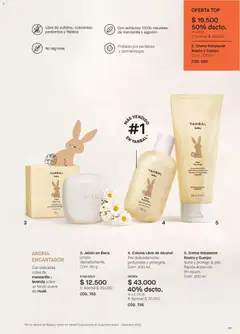 Yanbal catálogo -  Vista previa de la revista de la tienda Yanbal valido desde el 18/07/2026 | Página: 131 | Productos: Agua, Algodón, Crema, Top
