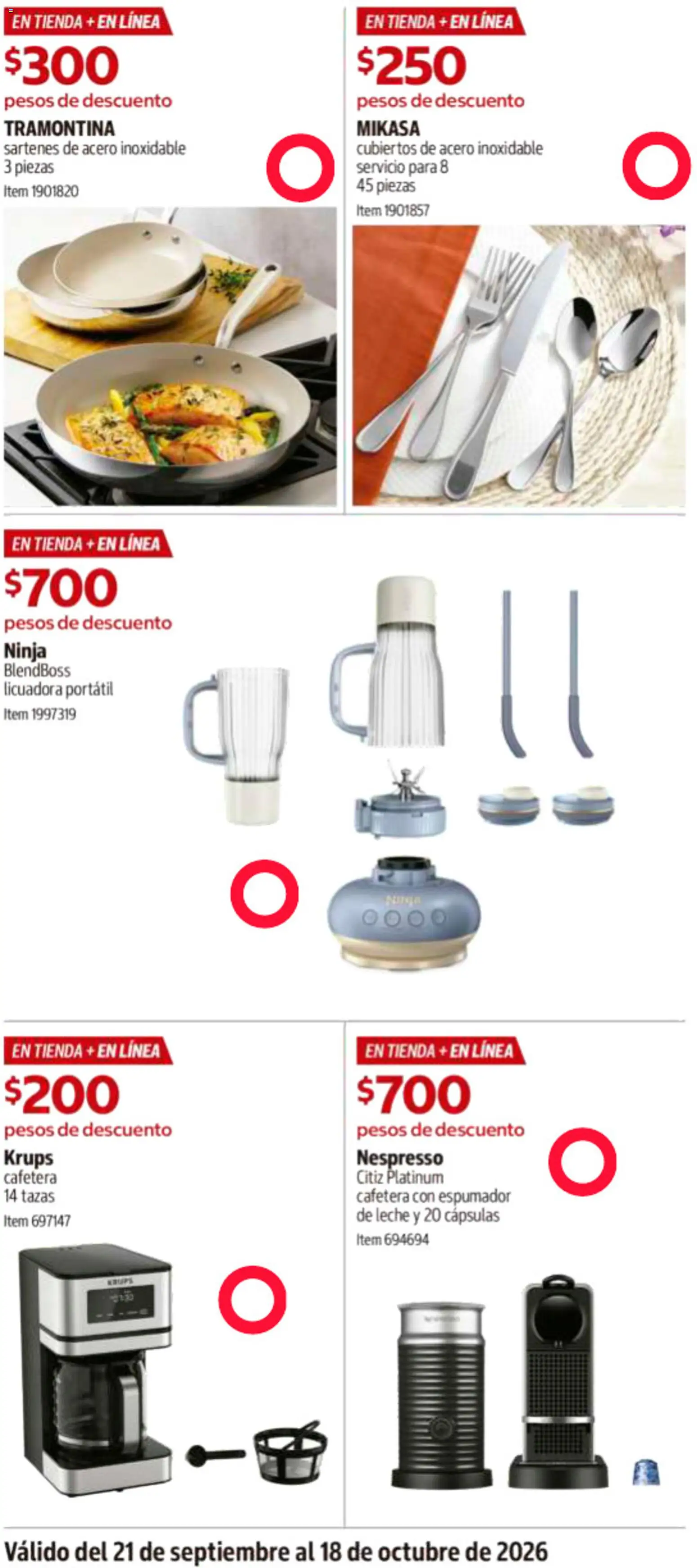 Nuevas ofertas de Costco válidas en toda la República Mexicana desde el 21/09/2026. ¡Encuentra las mejores ofertas en Costco catálogo! | Página: 14