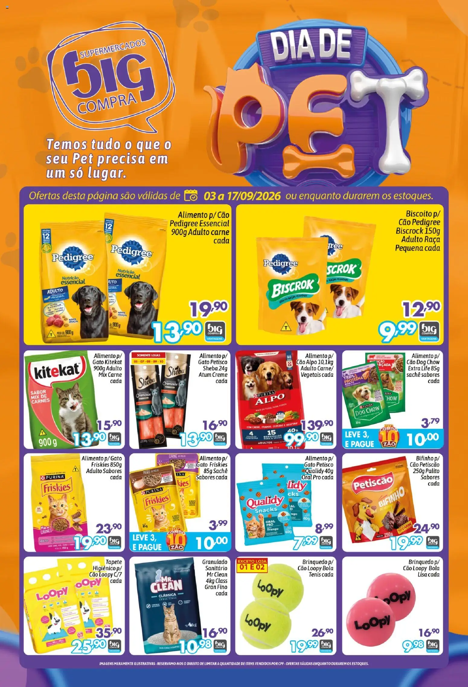 Big Compra Folheto - válido de 03/09/2026 | Página: 1 | Produtos: Carne, Creme, Frango, Proteína