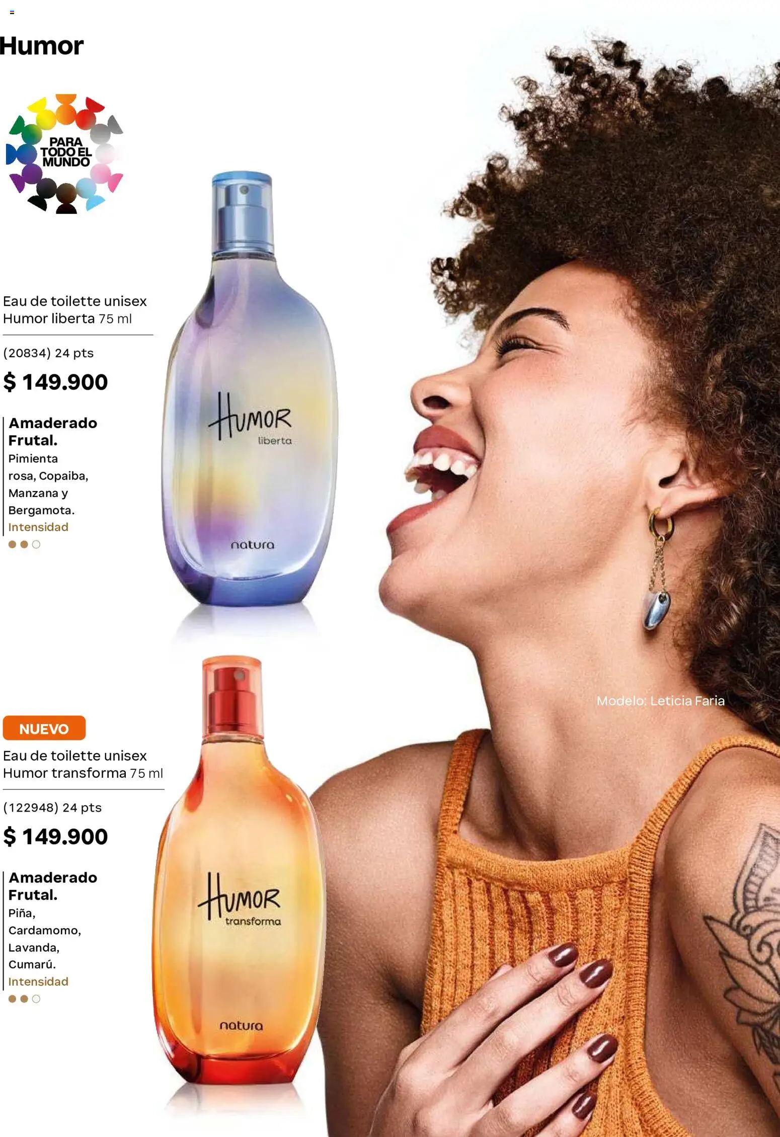 Natura revista - valida desde el 01/07/2026 | Página: 52 | Productos: Pimienta, Manzana, Eau de toilette
