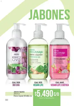 Vista previa Amodil - Campaña 11 válido desde el 01/07/2026 | Página: 160 | Productos: Jabón líquido, Jabón, Uva, Té