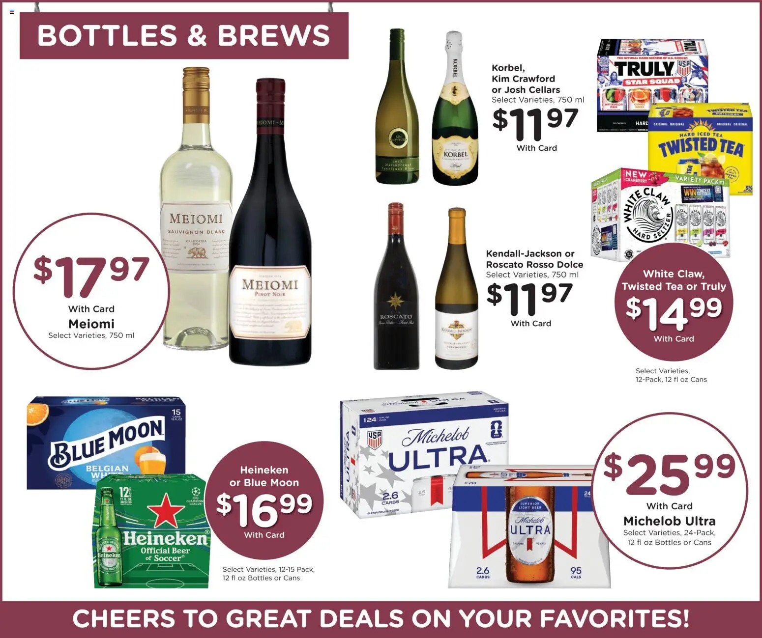 Kroger Weekly Ad - valid from 07/01/2026 | Page: 14 | Products: Beer, Tea, Watermelon