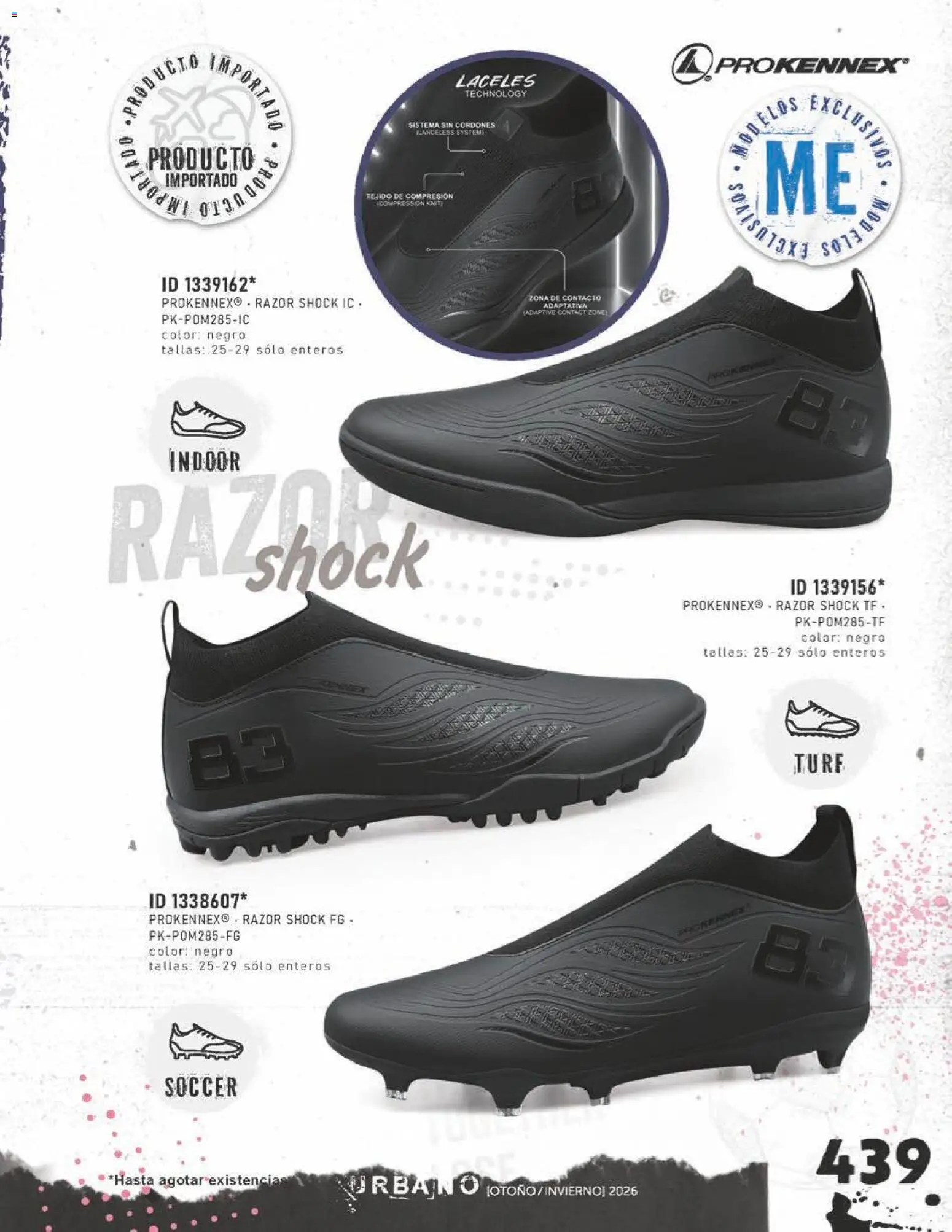 Nuevas ofertas de Price Shoes válidas en toda la República Mexicana desde el 31/07/2026. ¡Encuentra las mejores ofertas en Price Shoes catálogo Urbano! | Página: 439 | Productos: Cordones