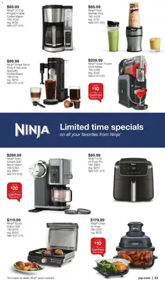 Preview of JCPenney weekly ads valid from 27.04.2026 | Page: 22 | Products: Fryer, Coffee, Blender, Coffee maker
