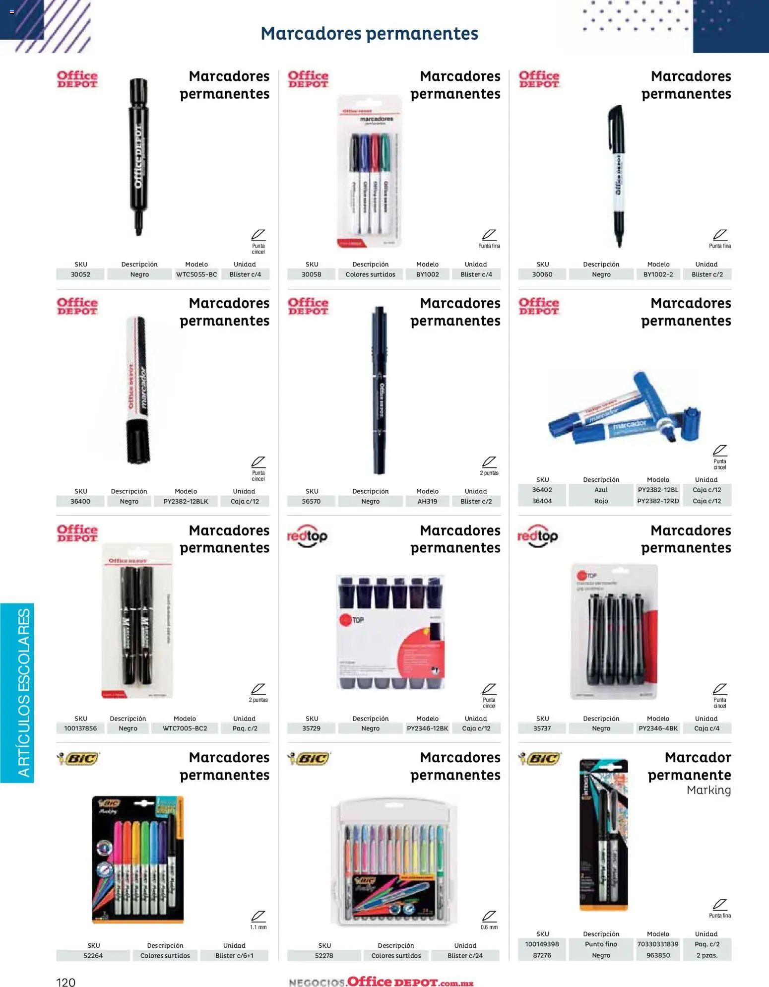 Nuevas ofertas de Office Depot válidas en toda la República Mexicana desde el 12/01/2026. ¡Encuentra las mejores ofertas en Office Depot catálogo 2026! | Página: 122 | Productos: Caja
