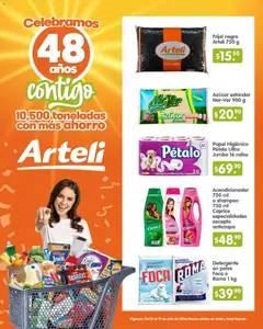 Vista previa de Arteli folleto Quincenal, nuevo folleto de la tienda, válido en México a partir del 01/07/2026