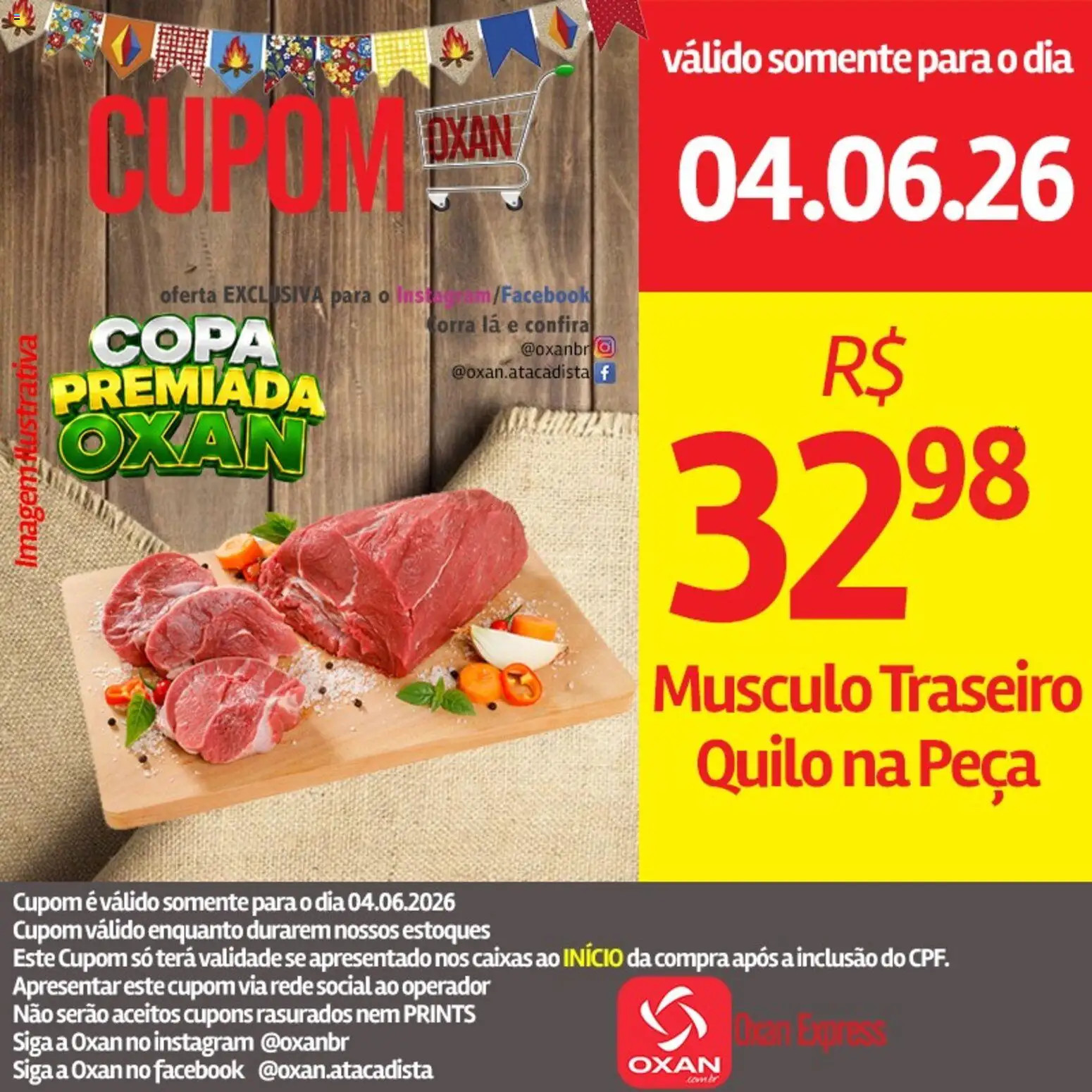 Oxan Atacadista Folheto - válido de 04.06.2026 | Página: 3 | Produtos: Copa
