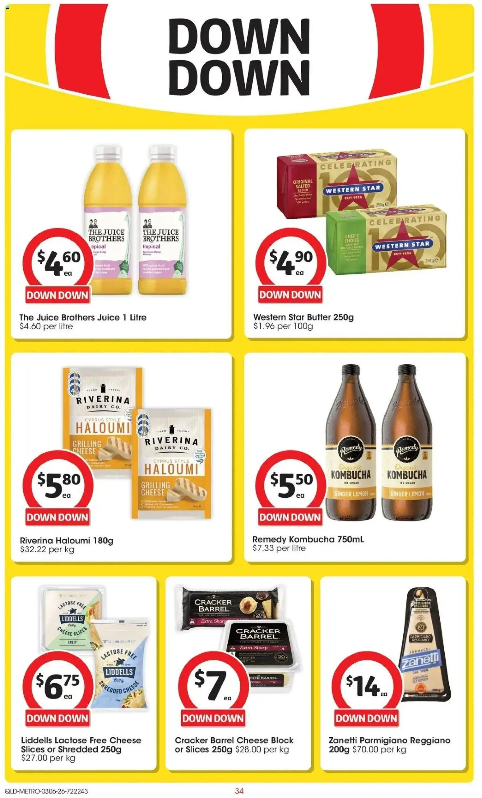 Coles catalogue - valid from 02.06.2026 | Page: 34 | Products: Ginger, Juice, Sugar, Lemon