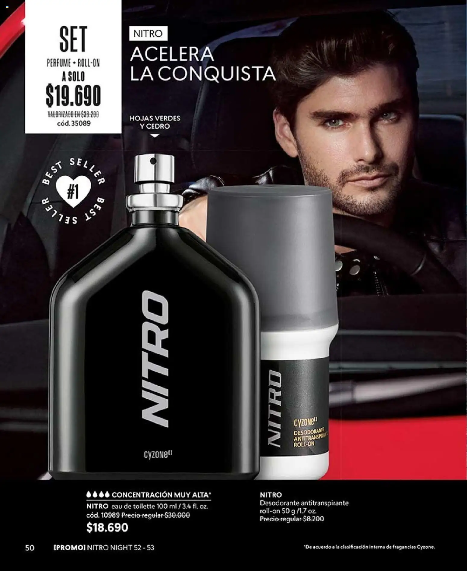 Catálogo CyZone Campaña 15 │ válido desde el 06.09.2026 | Página: 50 | Productos: Perfume, Eau de toilette, Desodorante, Antitranspirante