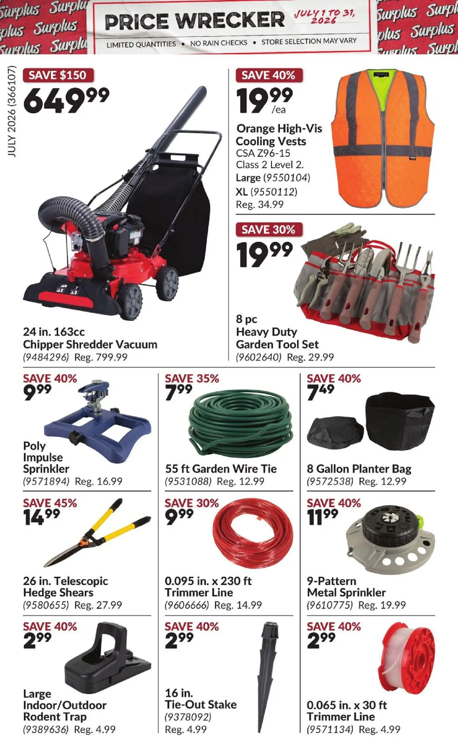 Princess Auto flyer valid from Jul 1, 2026 | Page: 16