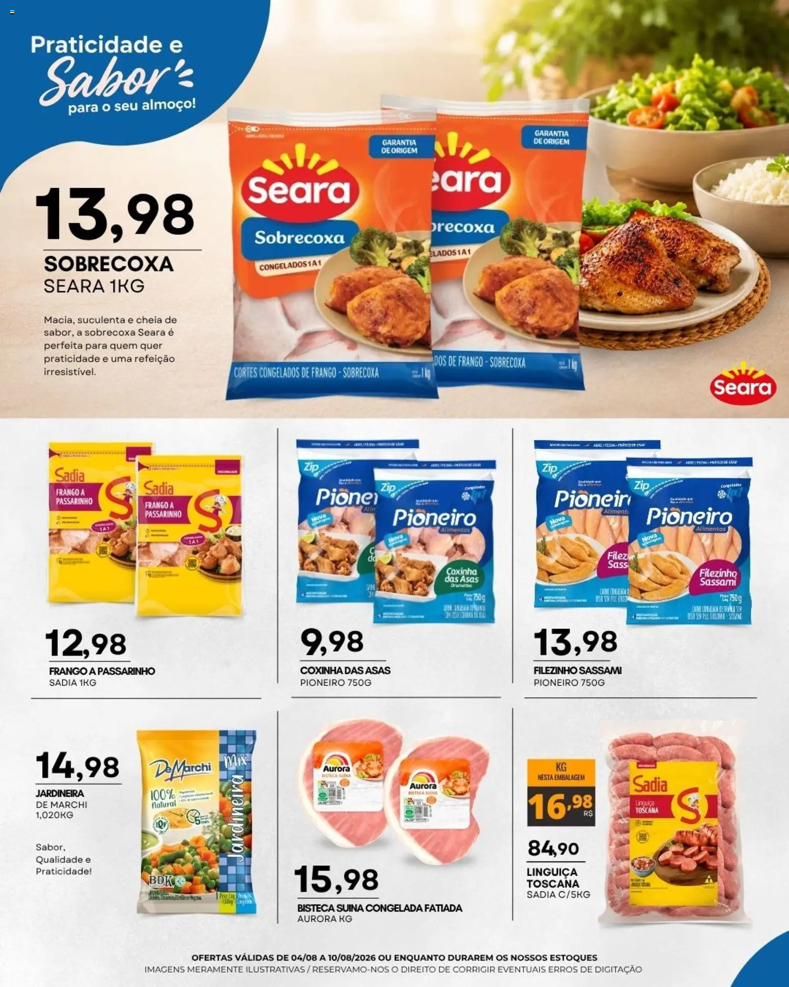 Mercadão Atacadista Folheto - válido de 04/08/2026 | Página: 2