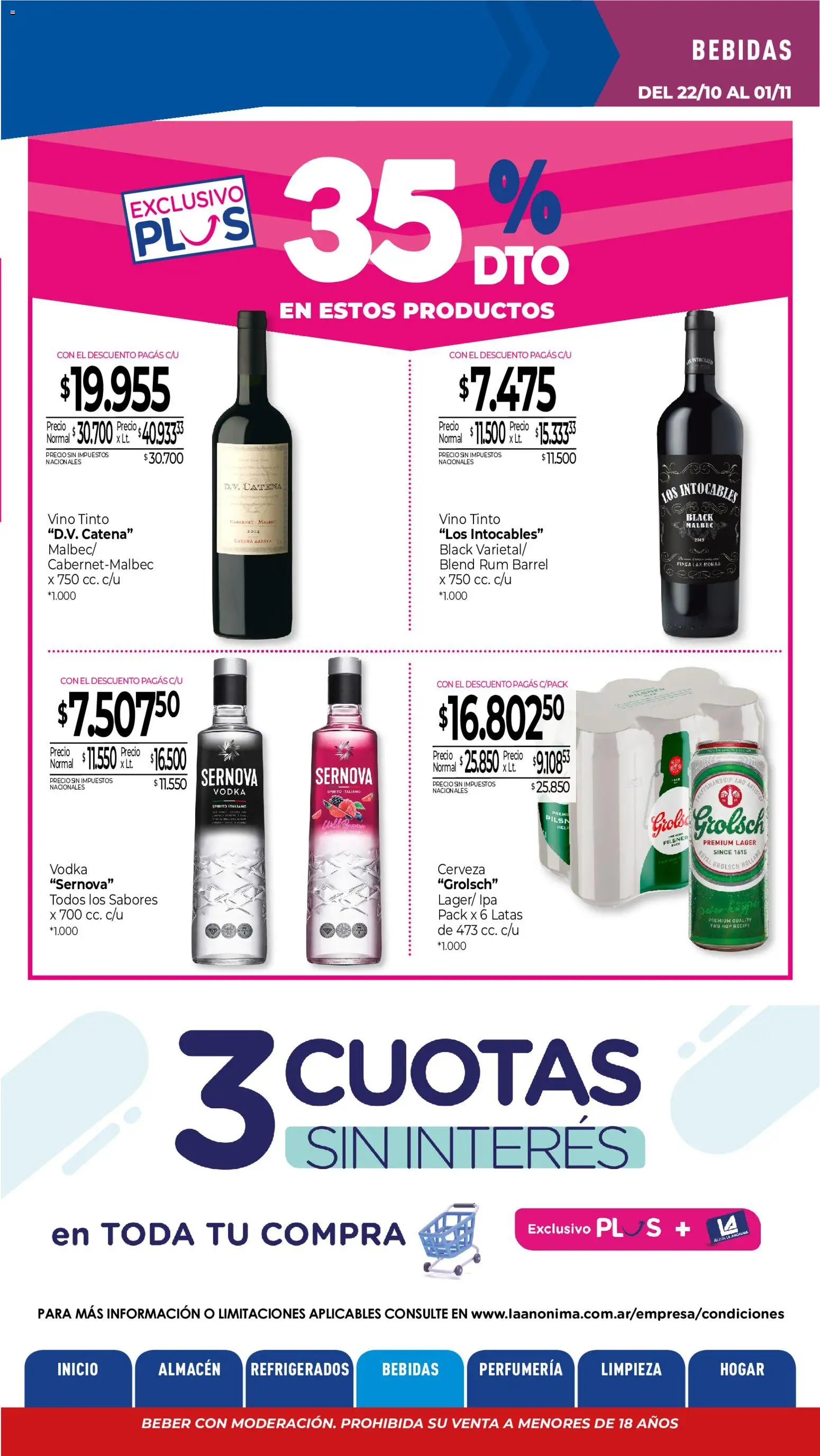 La Anonima catálogo │ válido desde el 22/10/2026 | Página: 20