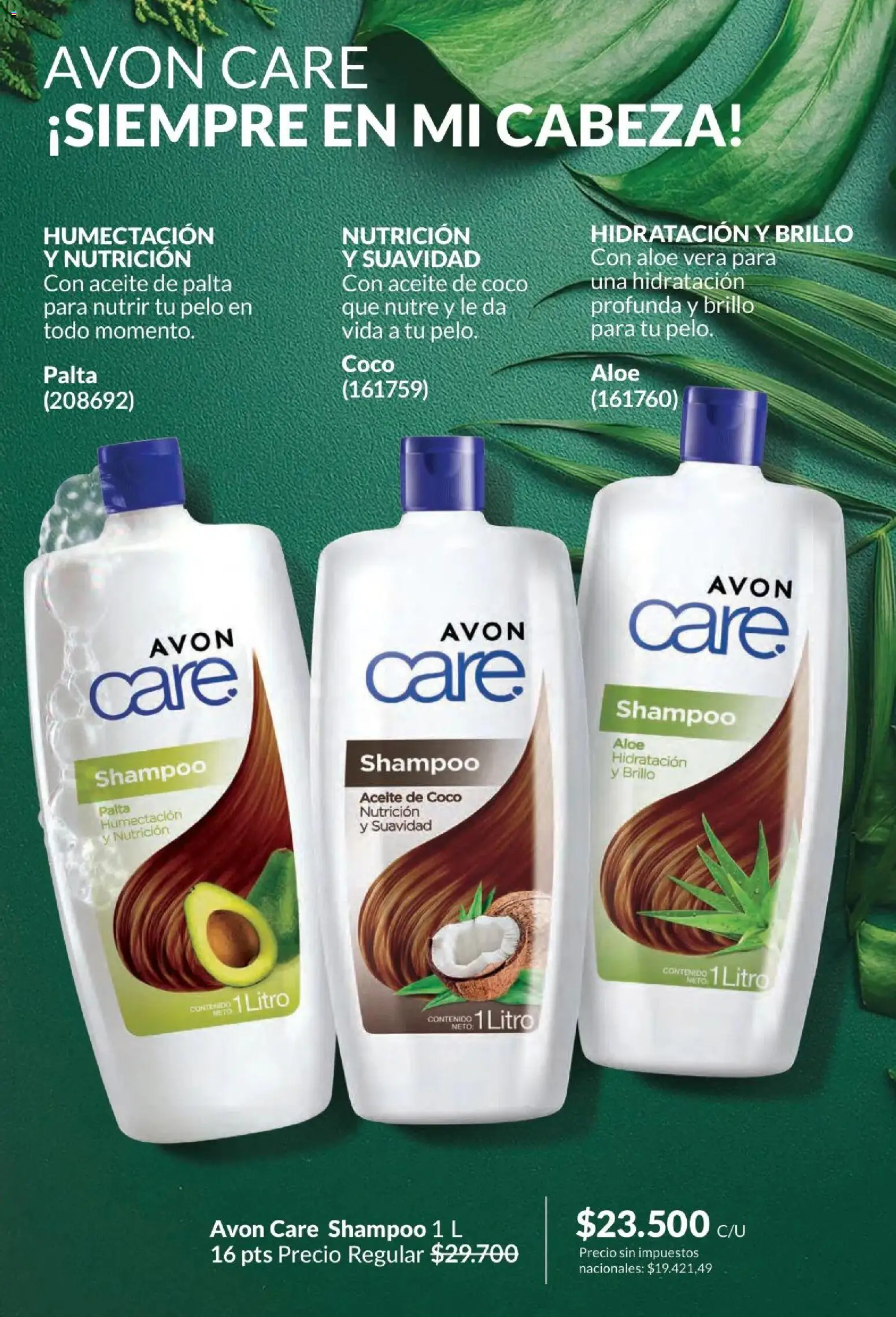 Avon -  Campaña 6/2026 │ válido desde el 01.06.2026 | Página: 192 | Productos: Aceite, Shampoo, Brillo, Palta
